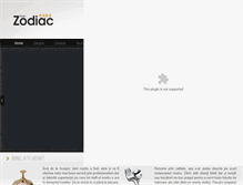 Tablet Screenshot of hotelzodiac.ro